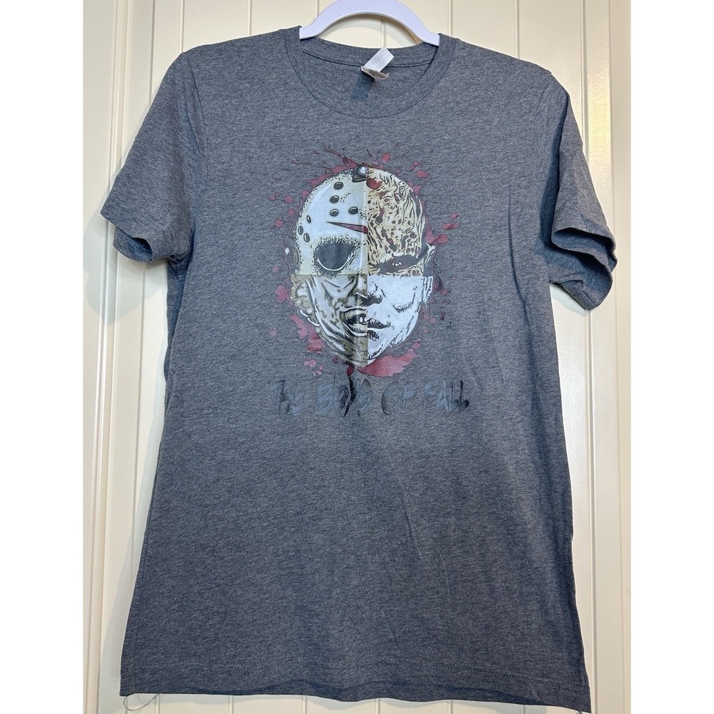 Horror Movie T Shirt "The boys of fall"‎ Halloween Novelty Friday the 13th